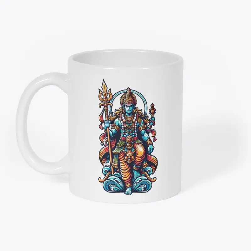 Hindu Deity Kartikeya Design 4