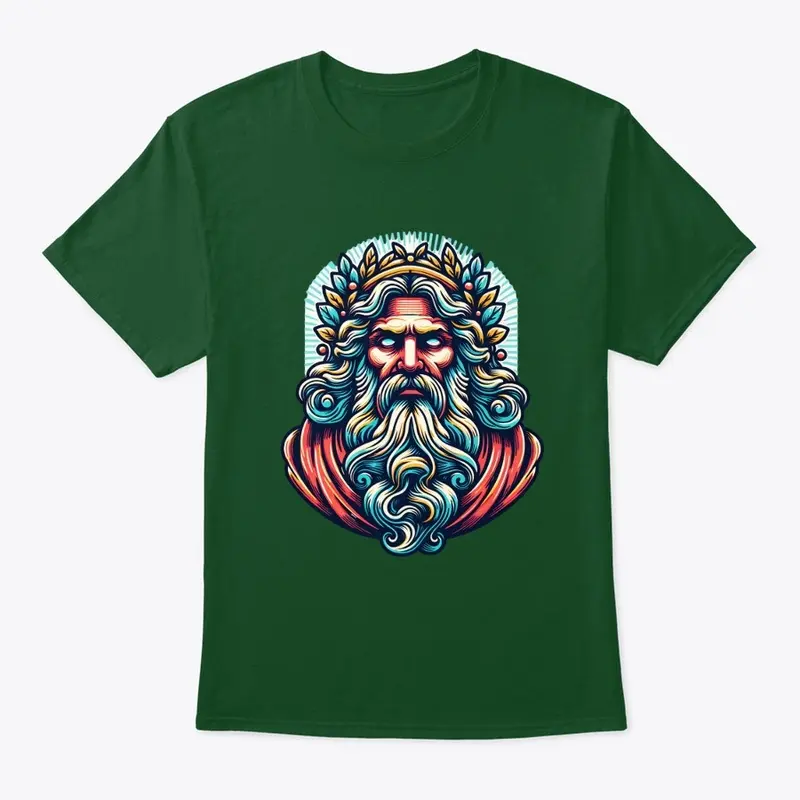 Greek Deity Zeus Design 1