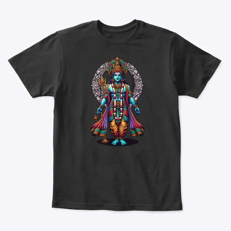 Hindu Deity Krishna Design 4