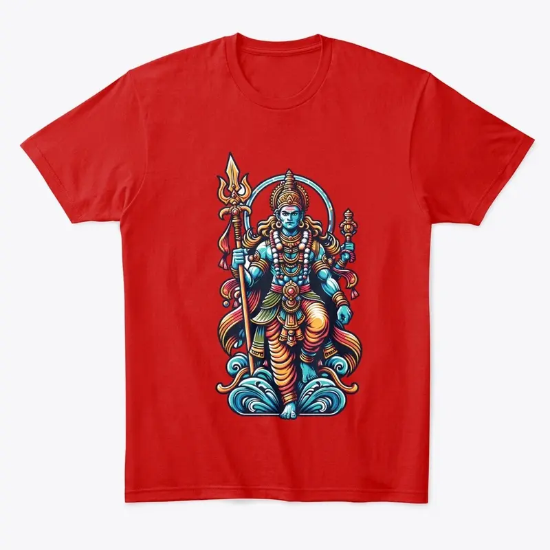 Hindu Deity Kartikeya Design 4