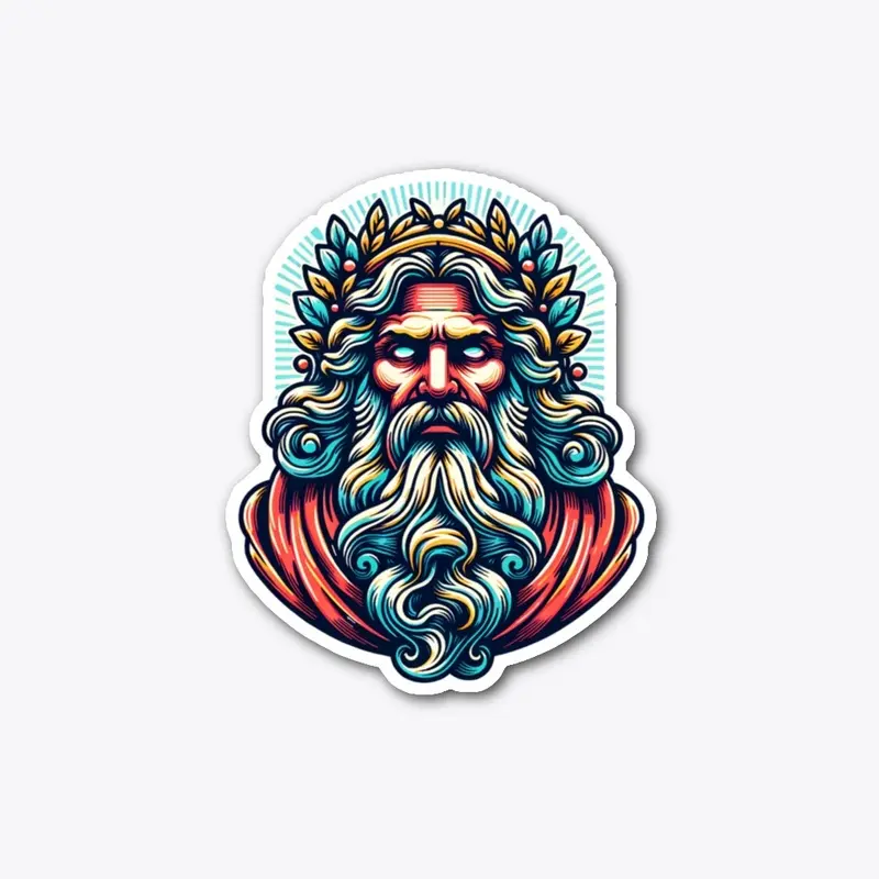 Greek Deity Zeus Design 1