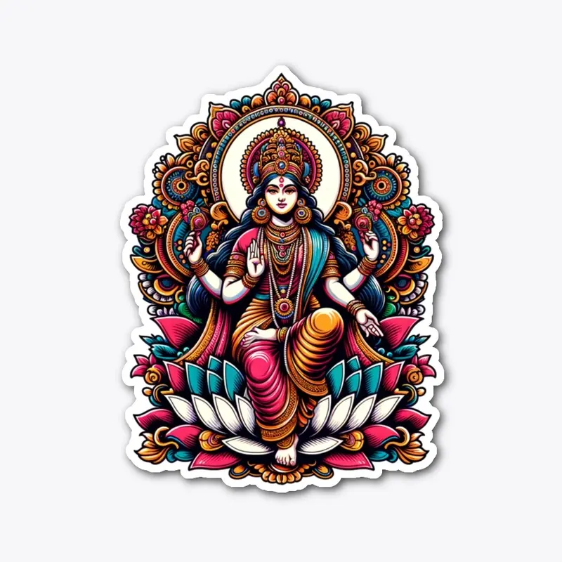 Hindu Deity Saraswati Design 3