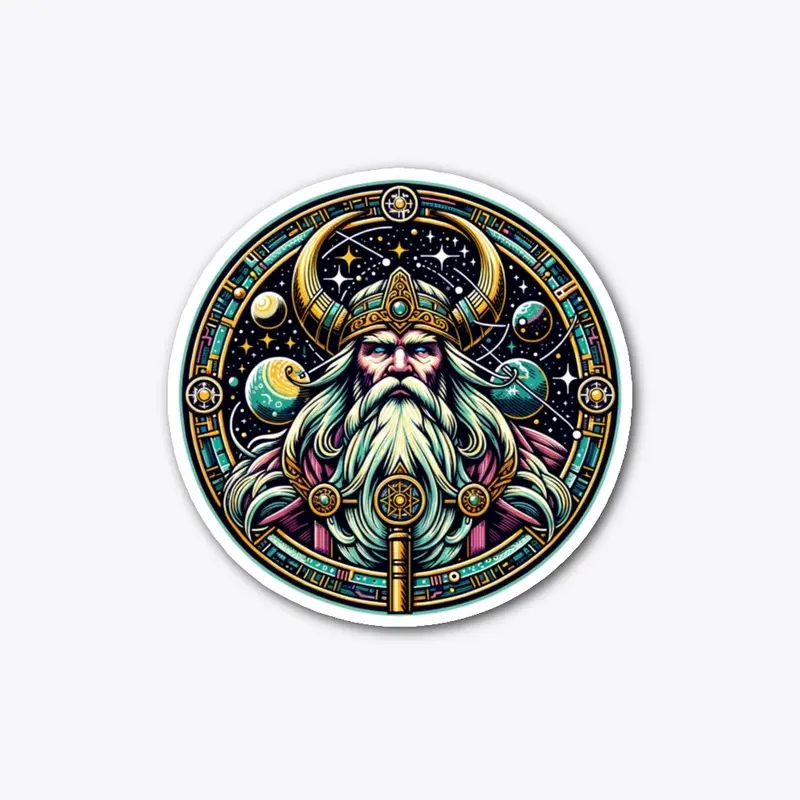 Norse Deity Oden Design 1