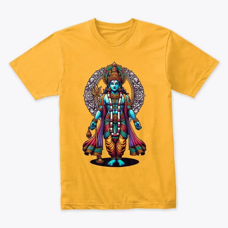 Hindu Deity Krishna Design 4