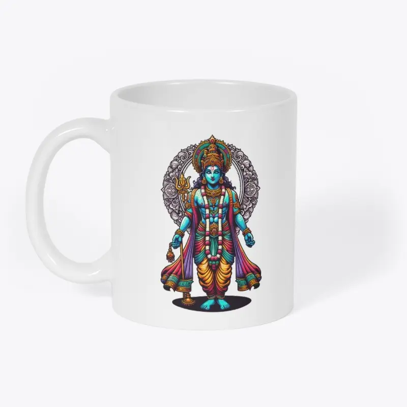 Hindu Deity Krishna Design 4