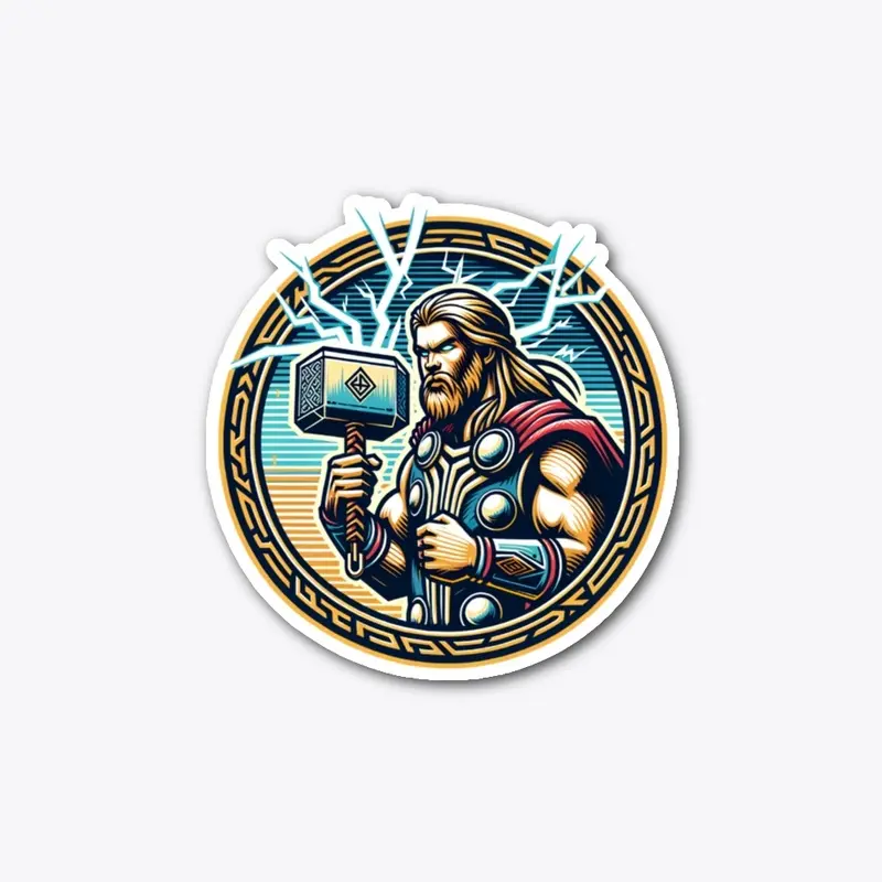 Norse Deity Thor Design 1